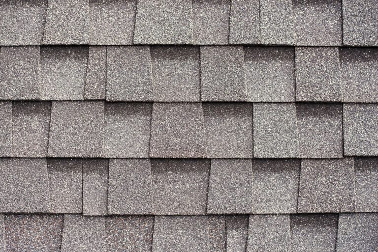 Close-up architectural shingles, White Bear Lake